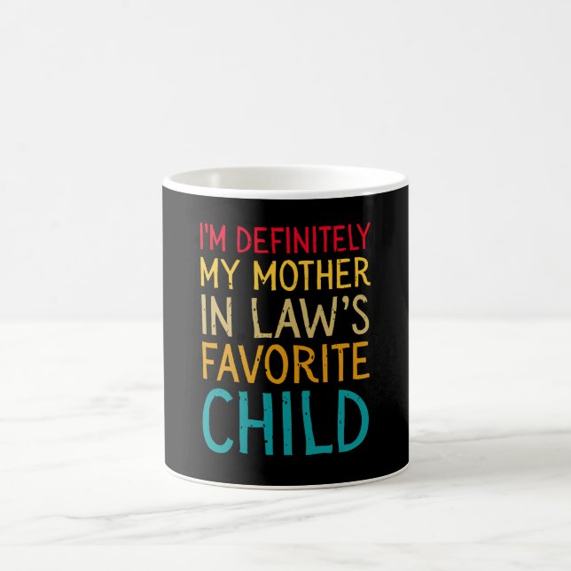 Caneca Mágica sou definitivamente o filho favorito da minha sogr (Centro)