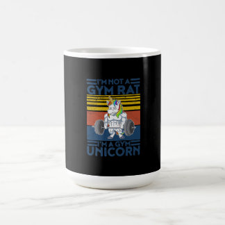 Caneca Mágica Sou Um Ginásio De Trabalho De Levantamento De Peso
