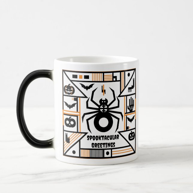 Caneca Mágica spooktacular halloween (Esquerda)
