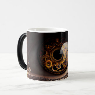 Caneca Mágica Steampunk Fantasy Bonito Olho De Vestido