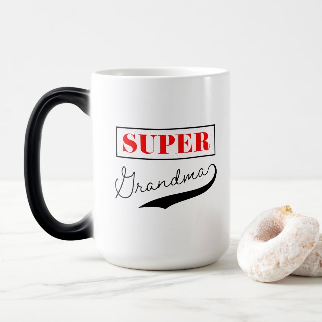 Caneca Mágica Super vovó (Com Donut)