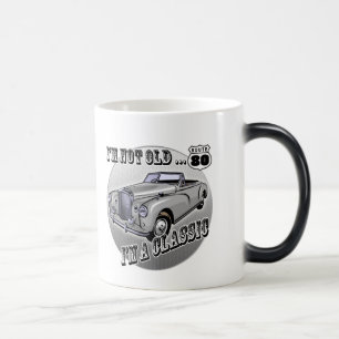 Caneca Mágica t-shirt e presentes do aniversário do 80