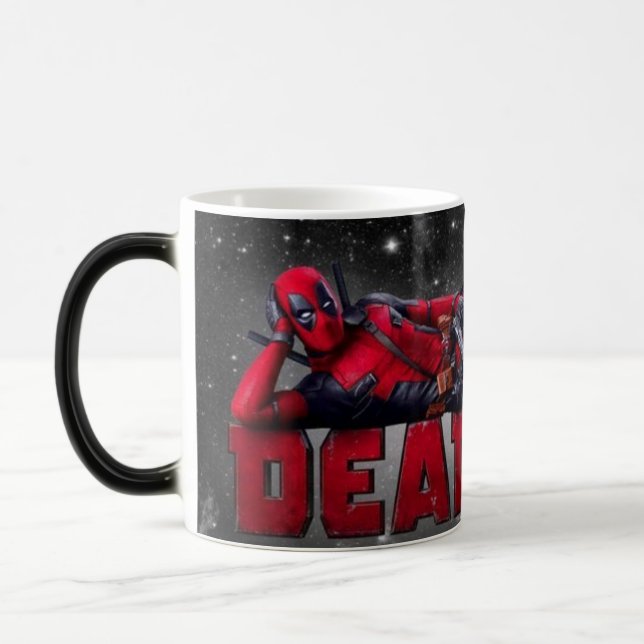 Caneca Mágica Taca DeadPool (Esquerda)