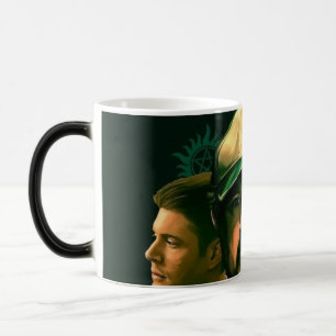 Caneca Mágica Taca Dean Bobby e Sam