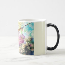 Caneca Mágica Taça. Flores, Apfelblüten, flores de kirsch