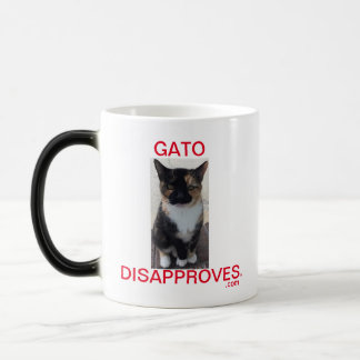 Caneca Mágica Taça, morfina, Gato desaprova