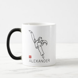 Caneca Mágica TAEKWONDO DWICHAGI back kick 01