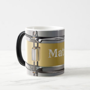 Caneca Mágica Tambor Personalizado Morphing Mug