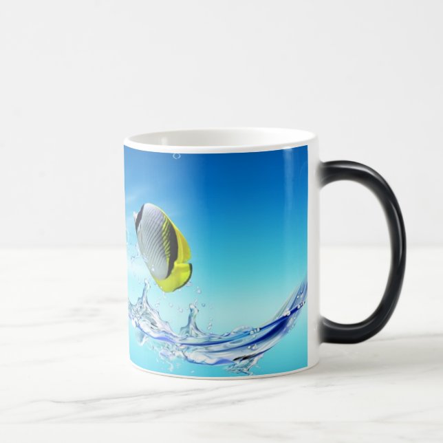 Caneca Mágica Tanque de Peixe Pessoal (Direita)