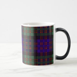 Caneca Mágica Tartan do Scottish da xadrez do clã de Macdonald