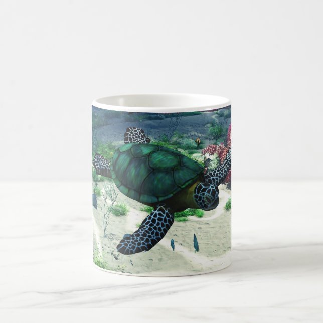 Caneca Mágica Tartaruga marinha (Centro)