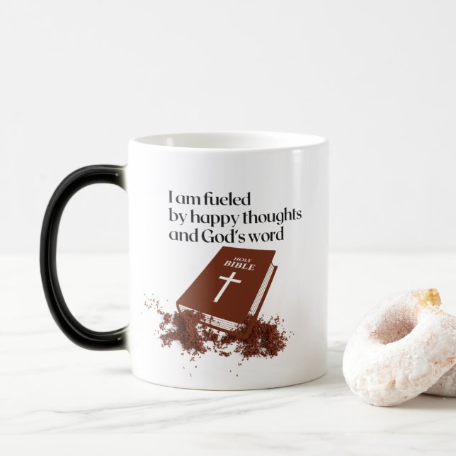 Caneca Mágica Tasse à changement de couleur  (Com Donut)