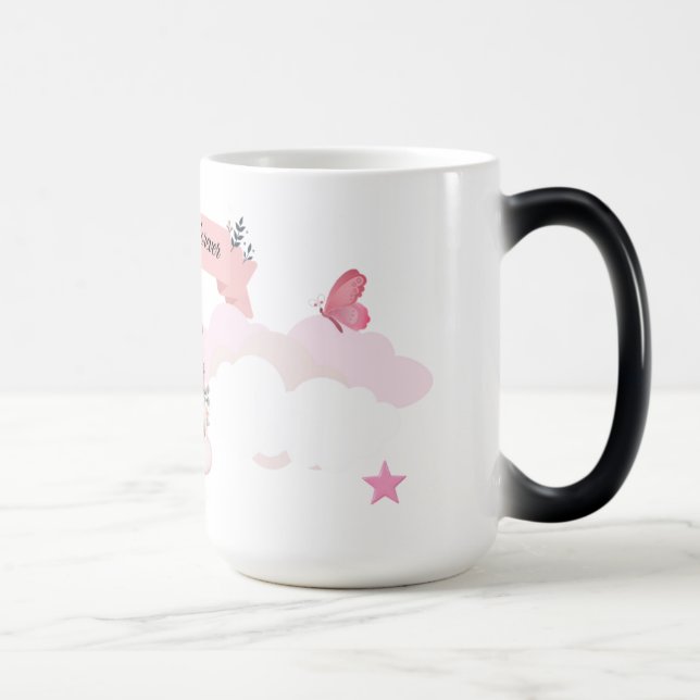 Caneca Mágica Taza blanca brillante (Direita)