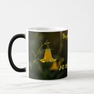 Caneca Mágica Taza Flor Campana Amarilla