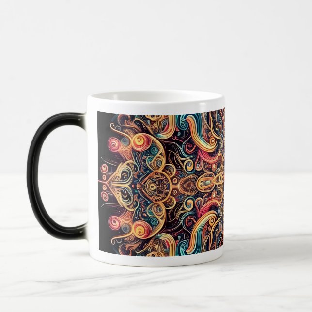 Caneca Mágica Taza ilustrativa  (Esquerda)