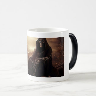 Caneca Mágica Tazas, santa muerte, la niña, esotérico, mug