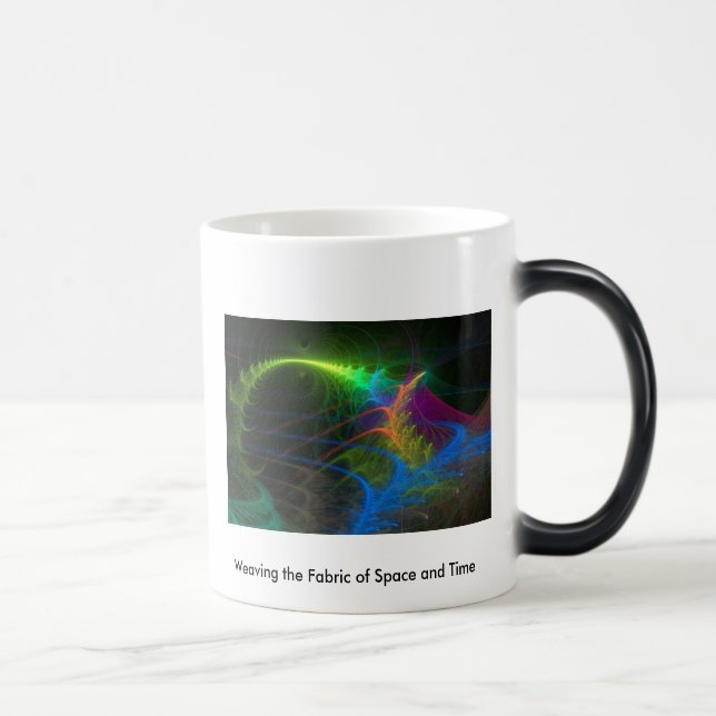 Caneca Mágica Tecendo o tecido do espaço e do tempo -2009, Wea… (Direita)