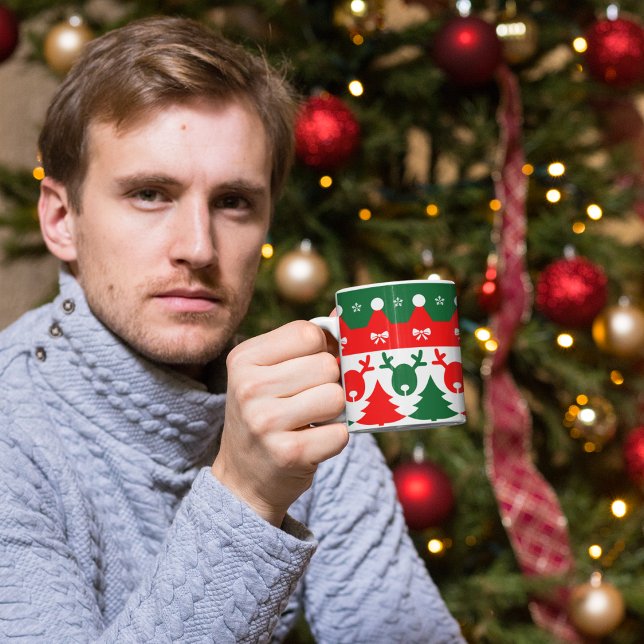 Caneca Mágica Tema de Natal (Christmas theme cup)