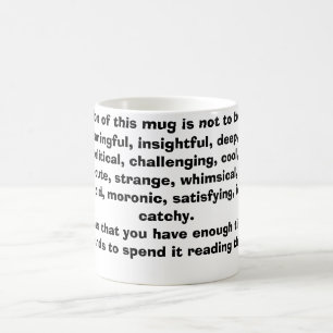 Caneca Mágica Tempo em suas mãos