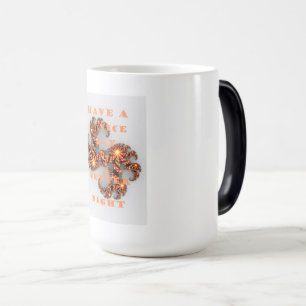 Caneca Mágica Tenha um dia agradável e uma noite melhor