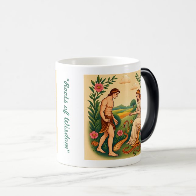 Caneca Mágica "Tentação E Verdade" (Frente Esquerda)