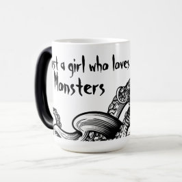 Caneca Mágica Tentacle Monster Book Tok Personalizar Texto ou No
