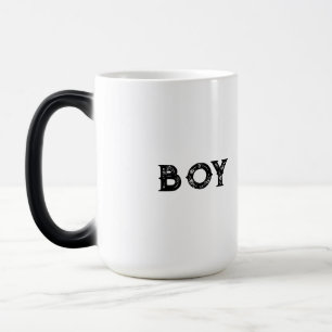 Caneca Mágica Texto de Morphing Mug Personalizado - Nome "Boy" R