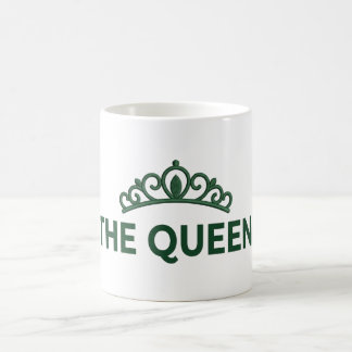 Caneca Mágica The Queen Coffee Mug - Emerald Green Tiara Crown M
