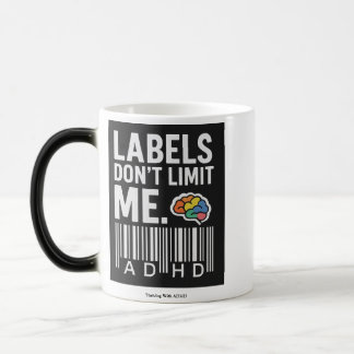 Caneca Mágica Thriving With ADHD*Lables Dont Limit Me