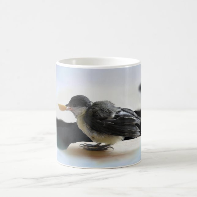 Caneca Mágica Tidi, meu Pássaro, o Parus Major (Centro)