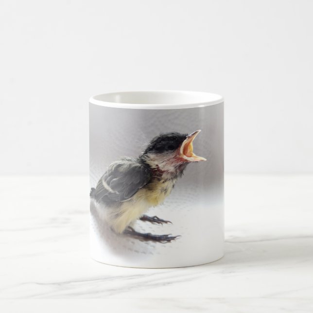Caneca Mágica Tidi, meu Pássaro, o Parus Major (Centro)