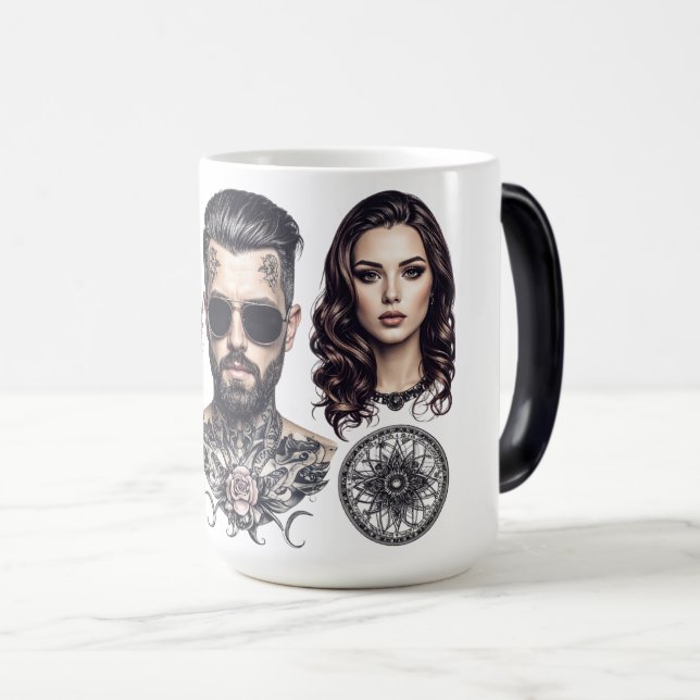 Caneca Mágica Tinta Permanente, Tempo de Fuga (Frente Esquerda)