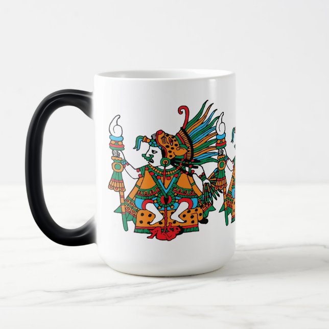 Caneca Mágica Tlazolteotl - Deusa Da Filha A Mãe Da Terra (Esquerda)