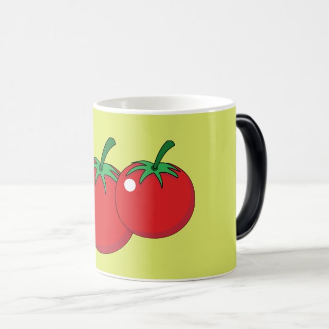 Caneca Mágica Tomate Vermelho (Frente Esquerda)