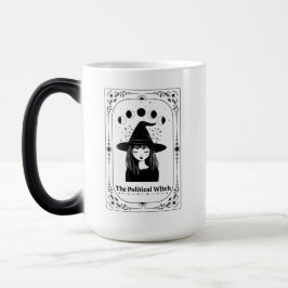 Caneca Mágica Top Feminist Gift Tarot Zodiac Celestial Moon Leo
