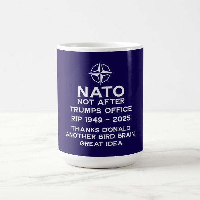 Caneca Mágica Tratado do Atlântico Norte (Center)