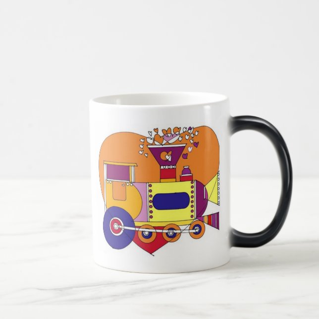 Caneca Mágica treine que desaparece (Direita)