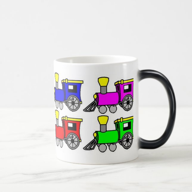 Caneca Mágica trens (Direita)