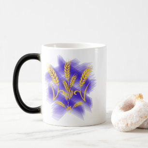 Caneca Mágica Tridente ucraniano feito de espiga de trigo