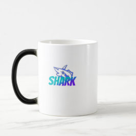 Caneca Mágica Tubarão | Design de Predador Oceânico Ousado para