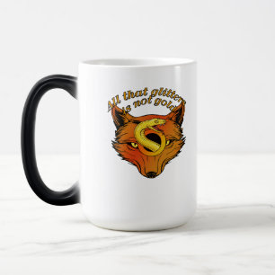 Caneca Mágica Tudo Que Reluz Não É Ouro – Citação de Sabedoria D