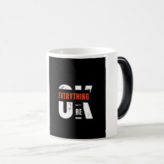 Caneca Mágica Tudo Vai Ficar Bem | Arte de Afirmação Positiva