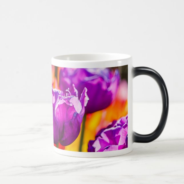 Caneca Mágica Tulipas Encantando Roxo (Direita)
