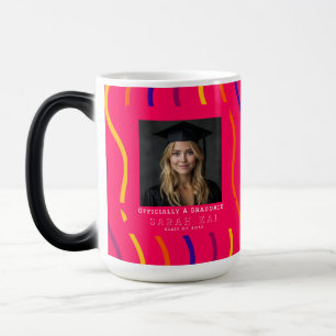 Caneca Mágica Turma de Graduados de Impressão de Faixa Negrita