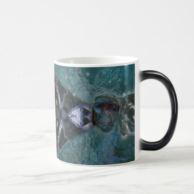 Caneca Mágica Um fã sagrado do borrão (Direita)