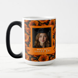 Caneca Mágica Unique Anemones Floral Graduating Class