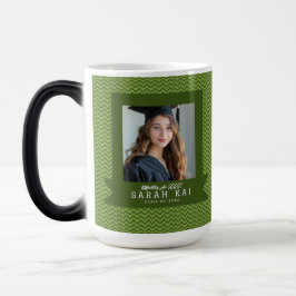 Caneca Mágica Unique Zigzag Print Boys Graduation Gift