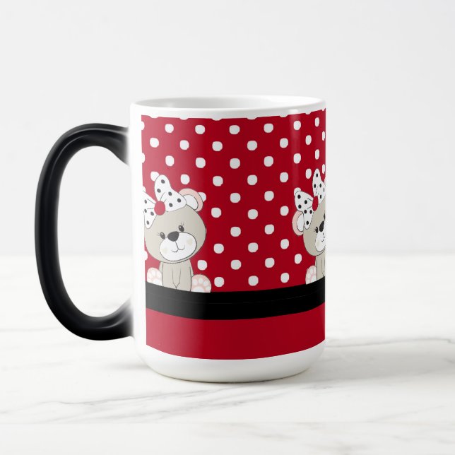 Caneca Mágica ursinho fofo (Esquerda)