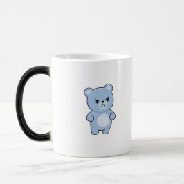 Caneca Mágica Urso Bravo Estilo Kawaii Mínimo