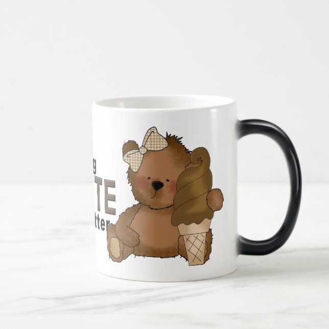 Caneca Mágica Urso de Chocolate Morphing (Direita)